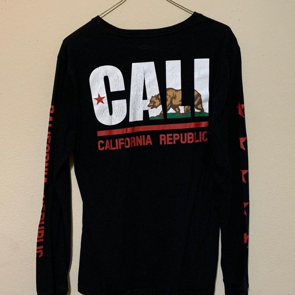 Brooklyn Cloth Long Sleeve Tee - California Republic - Picture 2 of 3